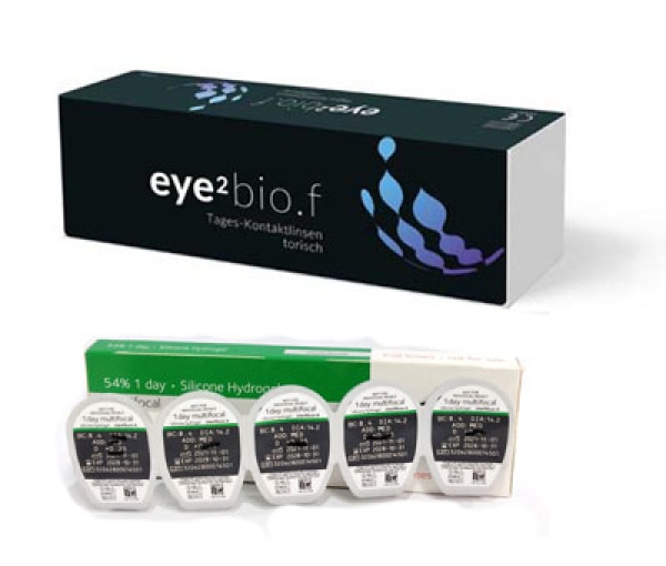 Eye²Bio.F toric 1 Day Testlinsen 5Stck.